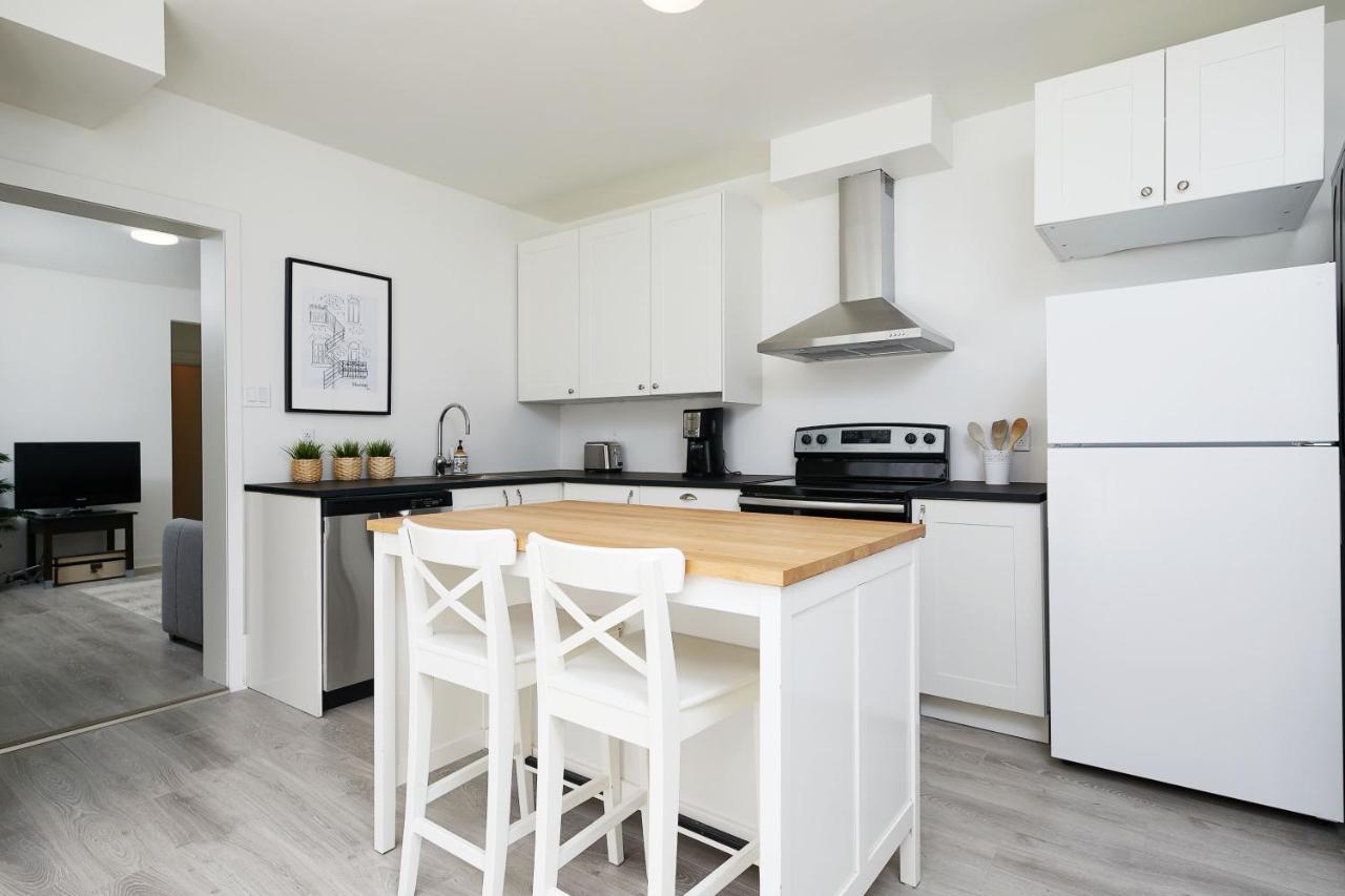 몬트리올 Bonjour Mtl Rosemont Retreat Chic 1Br Central Air 아파트 외부 사진